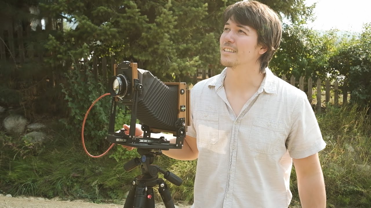 Large Format Photography on Location - Chamonix 45F-2 and Polaroid I-2