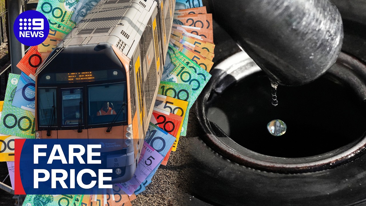 Call for free public transport amid petrol crisis | 9 News Australia