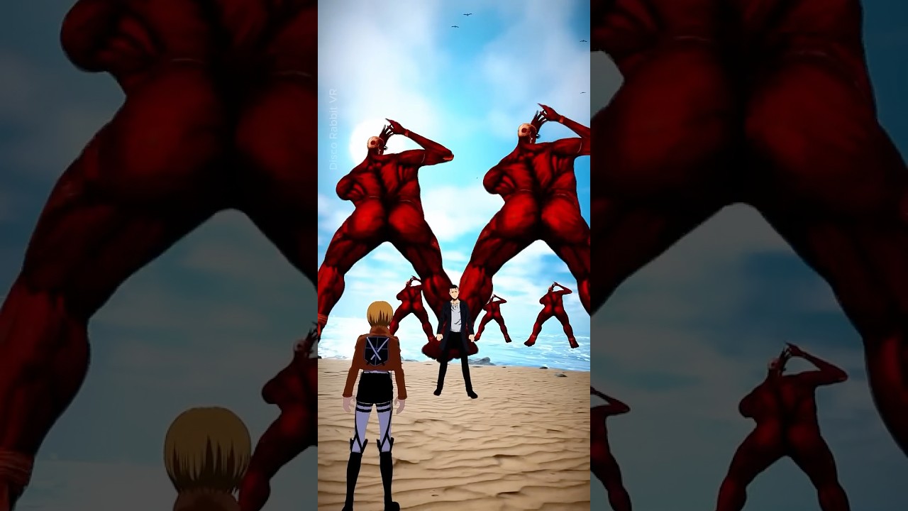 The Rumbling ❌ The clapping: ✅ #gnarly #attackontitan #anime #meme #vrchat #fyp #funny&rdquo;