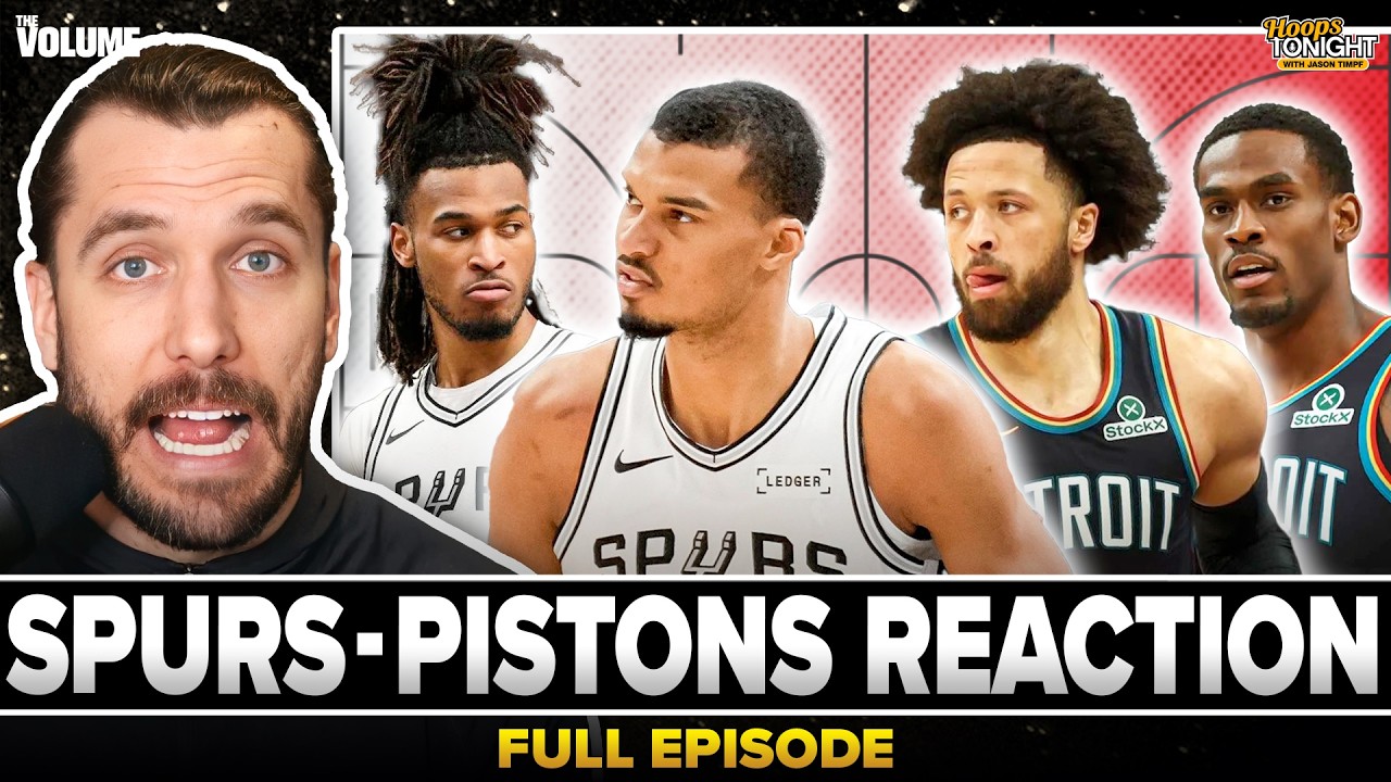 Spurs-Pistons Reaction: Wemby & Castle DOMINATE + Cade Cunningham learns important lessons