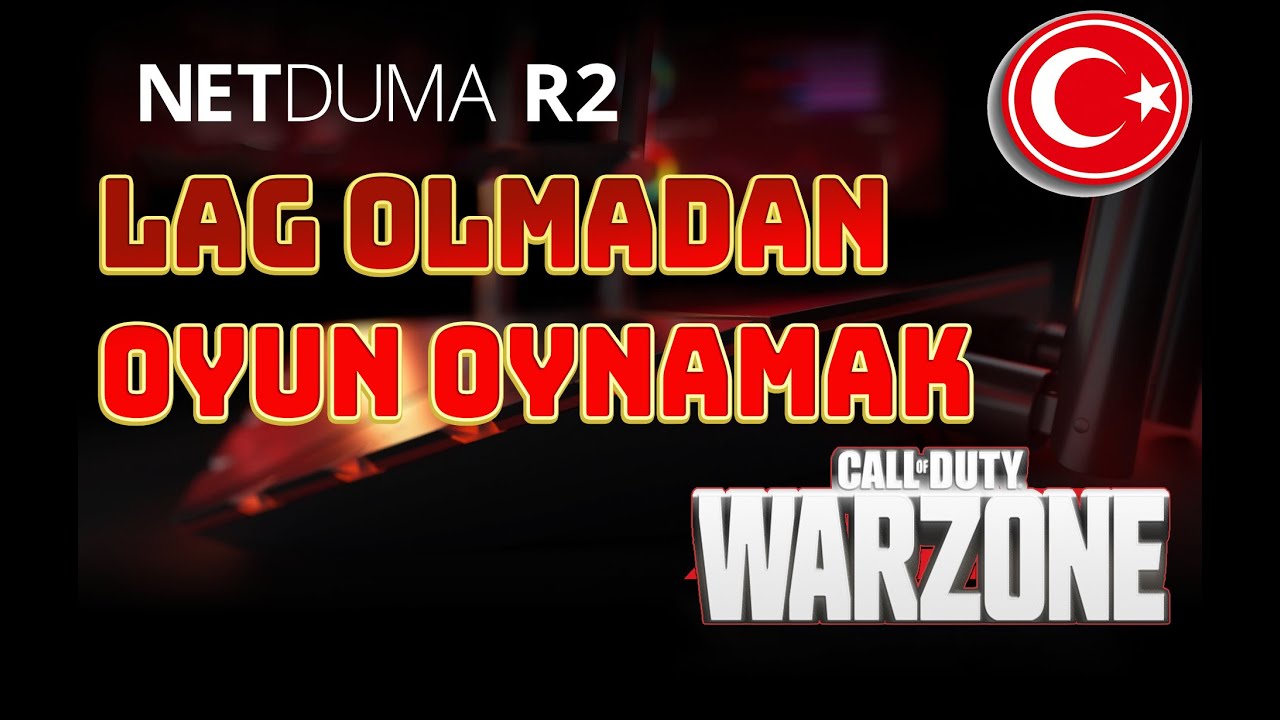 Lag yok Ge&ccedil;ikme yok ŞAKA GİBİ - Netduma R2 & Netgear XR- En İyi Oyun Router Oynanışı COD MW WARZONE