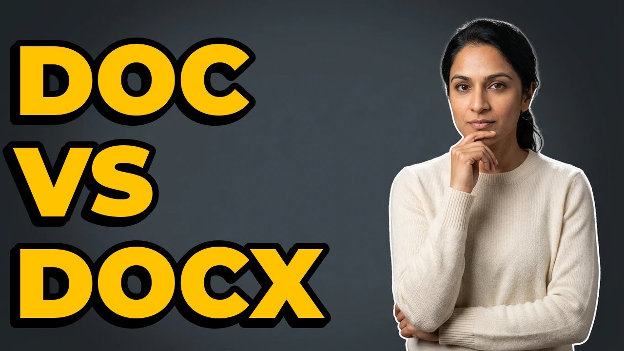 What Are .doc and .docx Word Document Files?