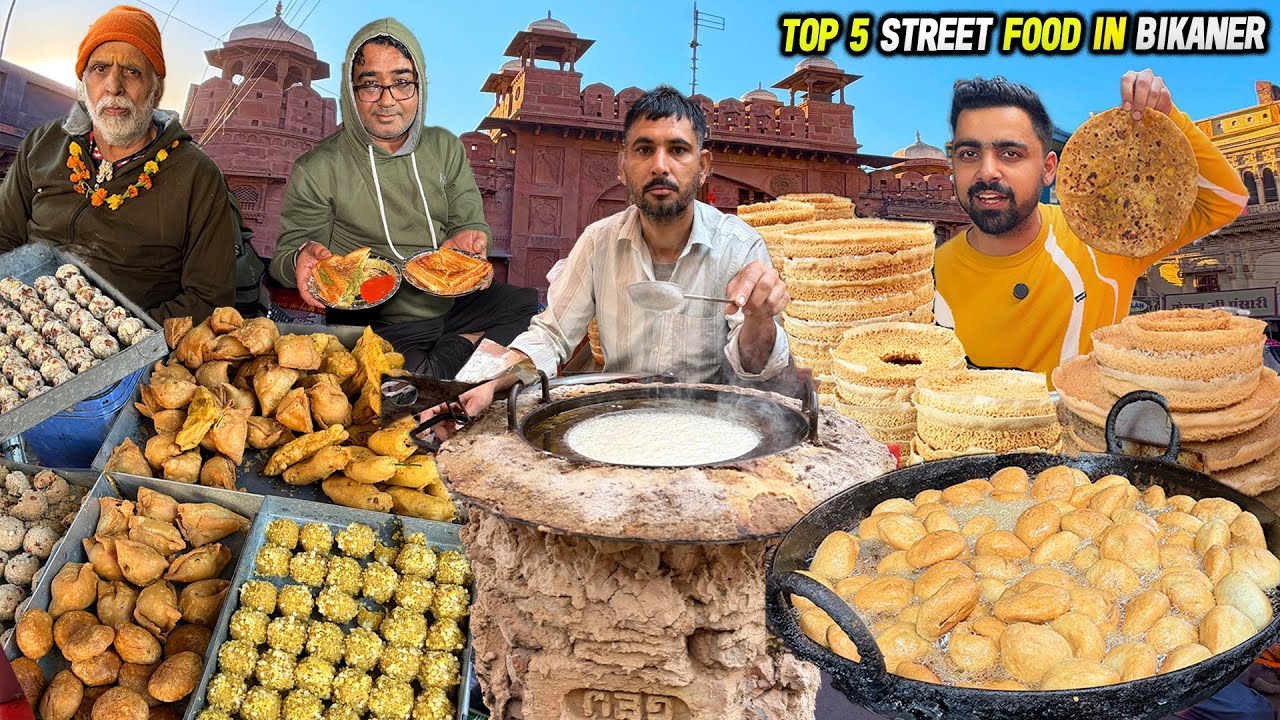 Must Try Food in Bikaner | Top 5 Street Food in Bikaner | Rajasthan Street Food | Street Food