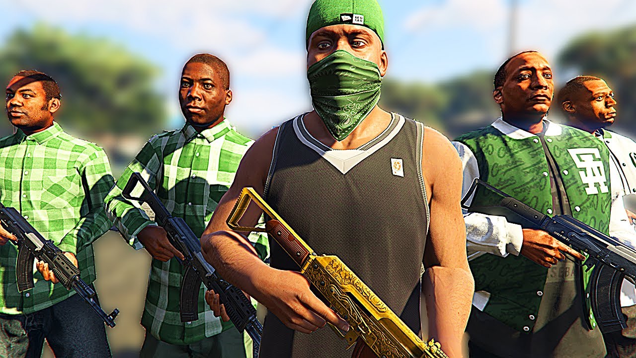 ГАНГСТЕРСКИ ВОЙНИ В GTA 5!