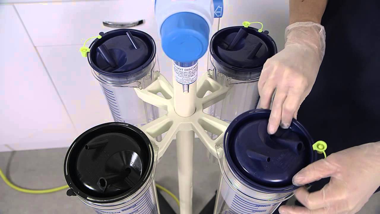 4 x 3 Litre Cascade/Tandem System, VacSax BactiClear Antimicrobial