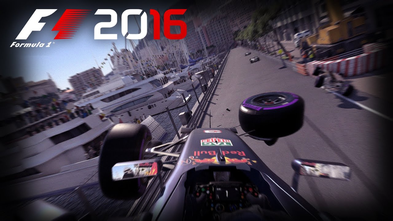 F1 2016 - INSANE CRASH COMPILATION #1