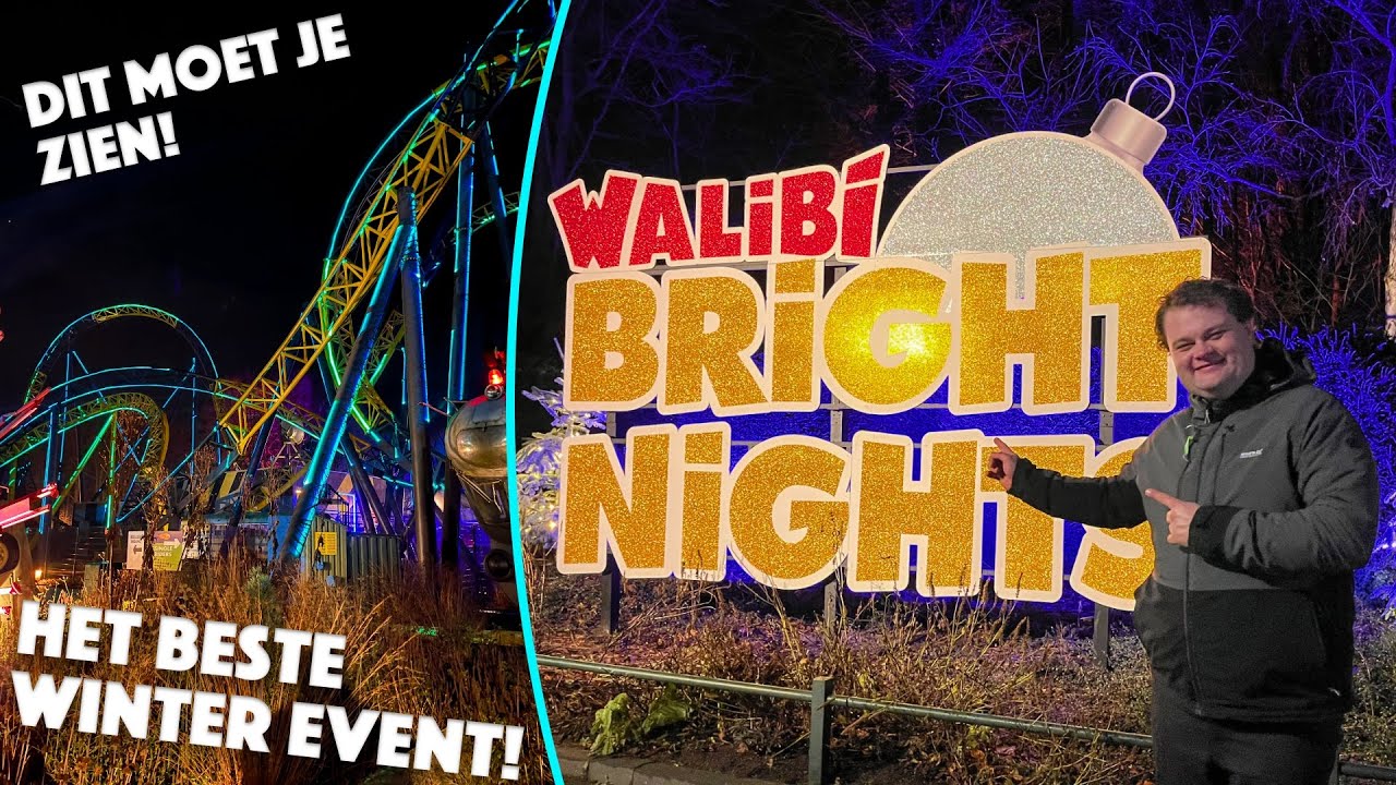 Walibi Holland straalt tijdens Bright Nights!