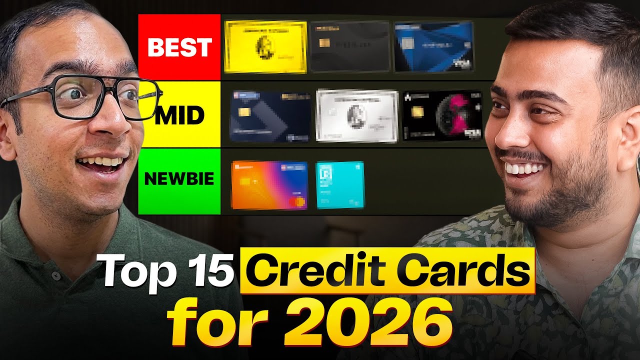Top 15 Credit Cards For 2026 In 25 Mins #fixyourfinance #creditcard