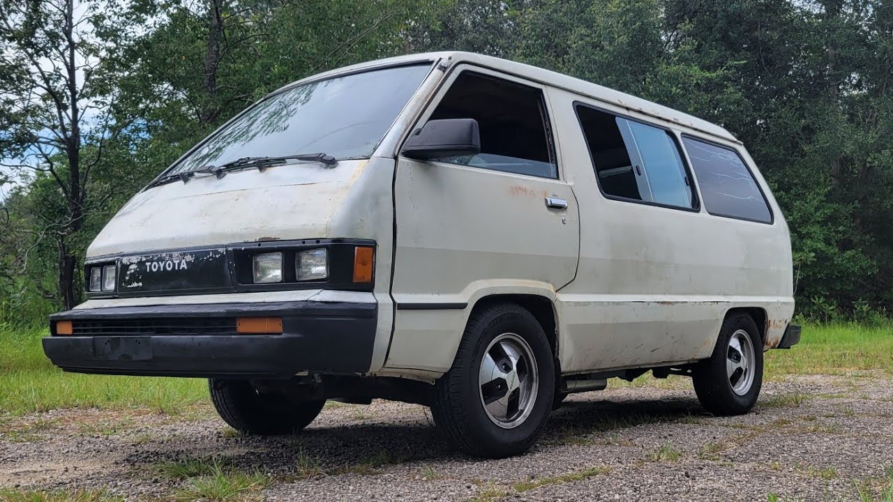 My 1985 Toyota van space cruiser.