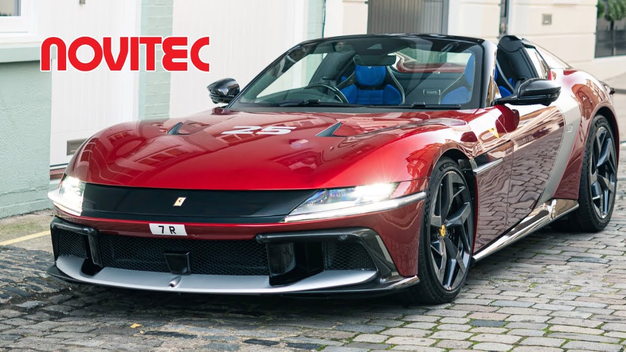 The UK’s FIRST Novitec Ferrari 12Cilindri Spider - F1 EXHAUST SOUNDS!