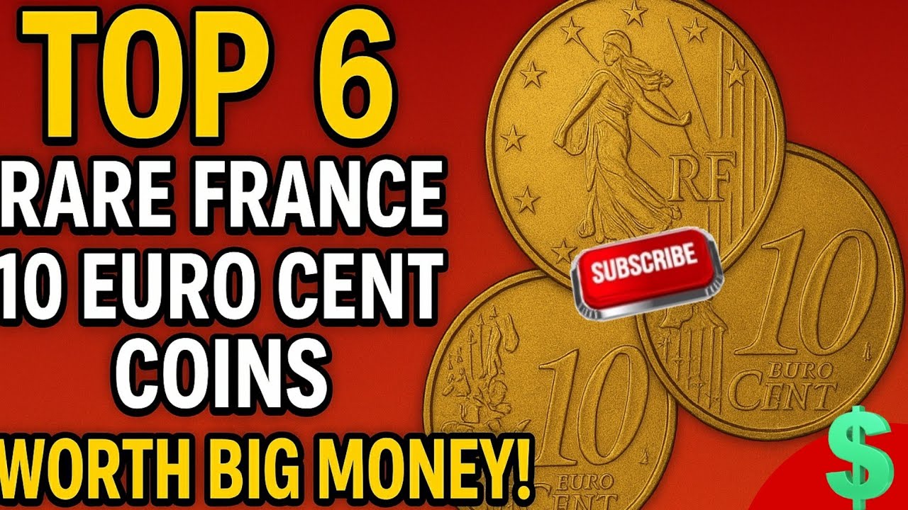 Rare France 10 Euro Cent Coins That Can Make You Rich!