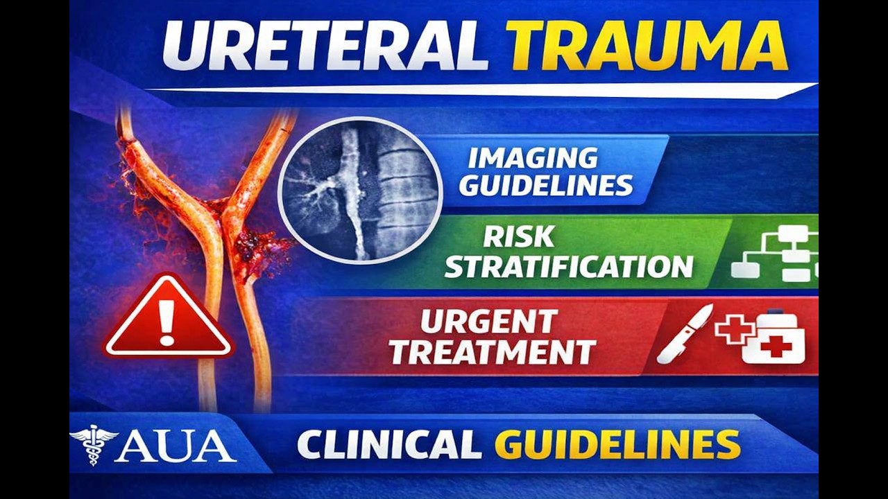 How to Manage Ureteral Trauma – AUA Guidelines | Urotrauma 2020