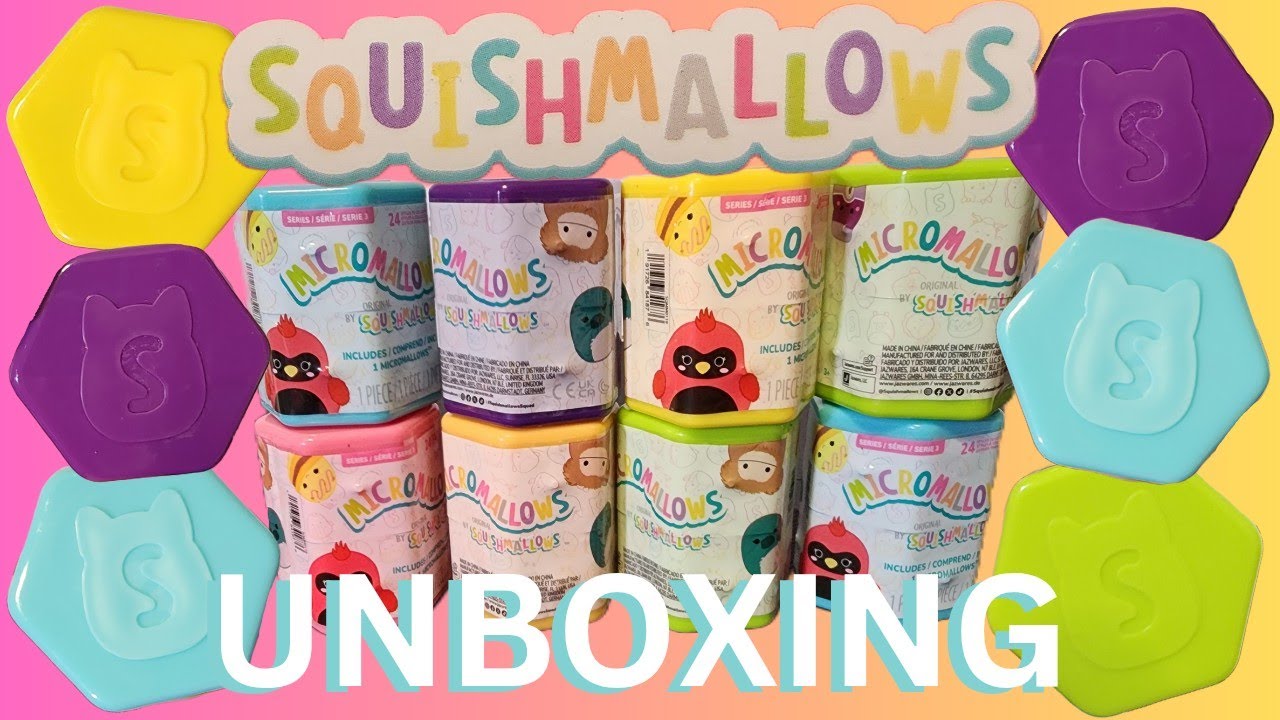 Unboxing Squishmallows Mystery Micromallows Series 3 Hunting for Benny the Bigfoot