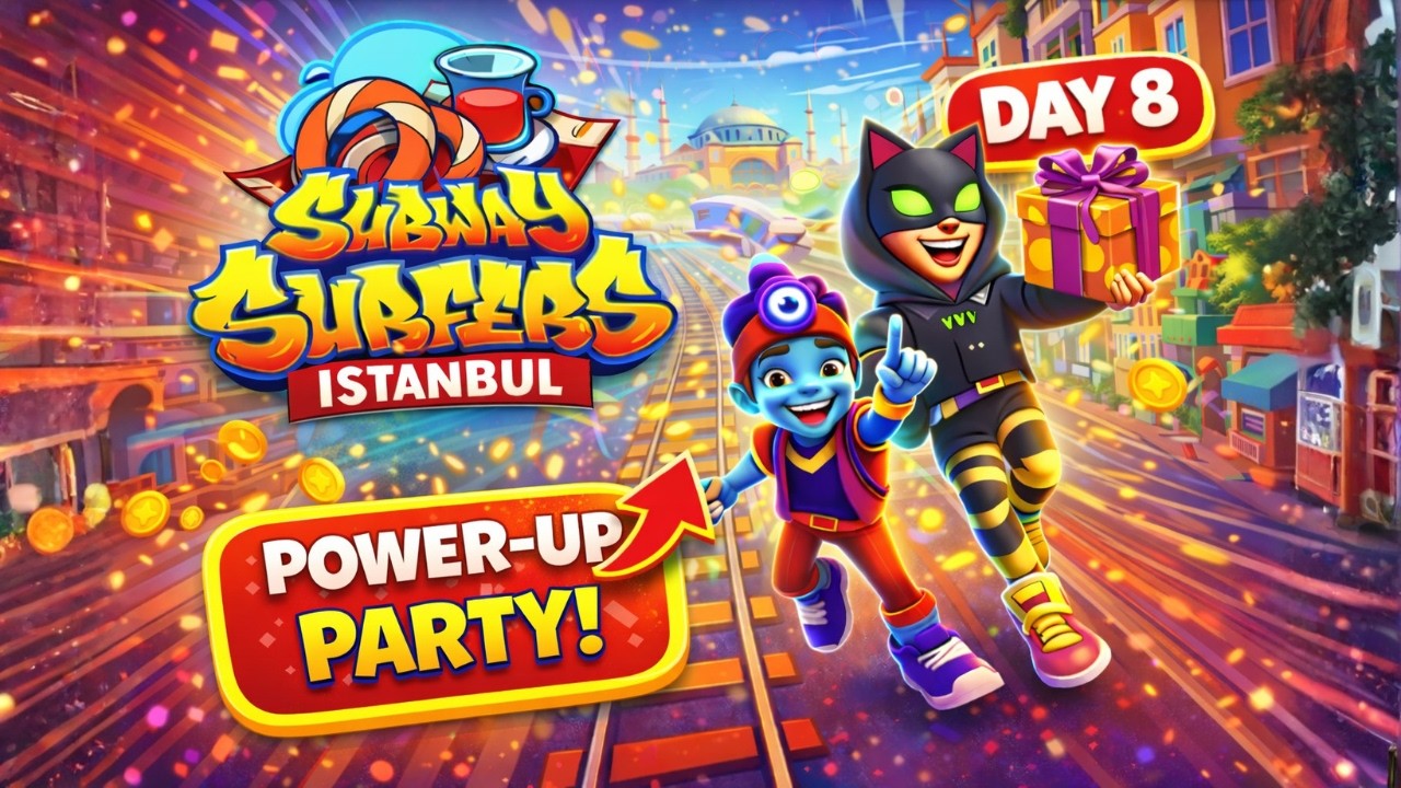 Subway Surfers 🚆 Istanbul ⚡ Day 8 Ultimate High Score | GameVerse