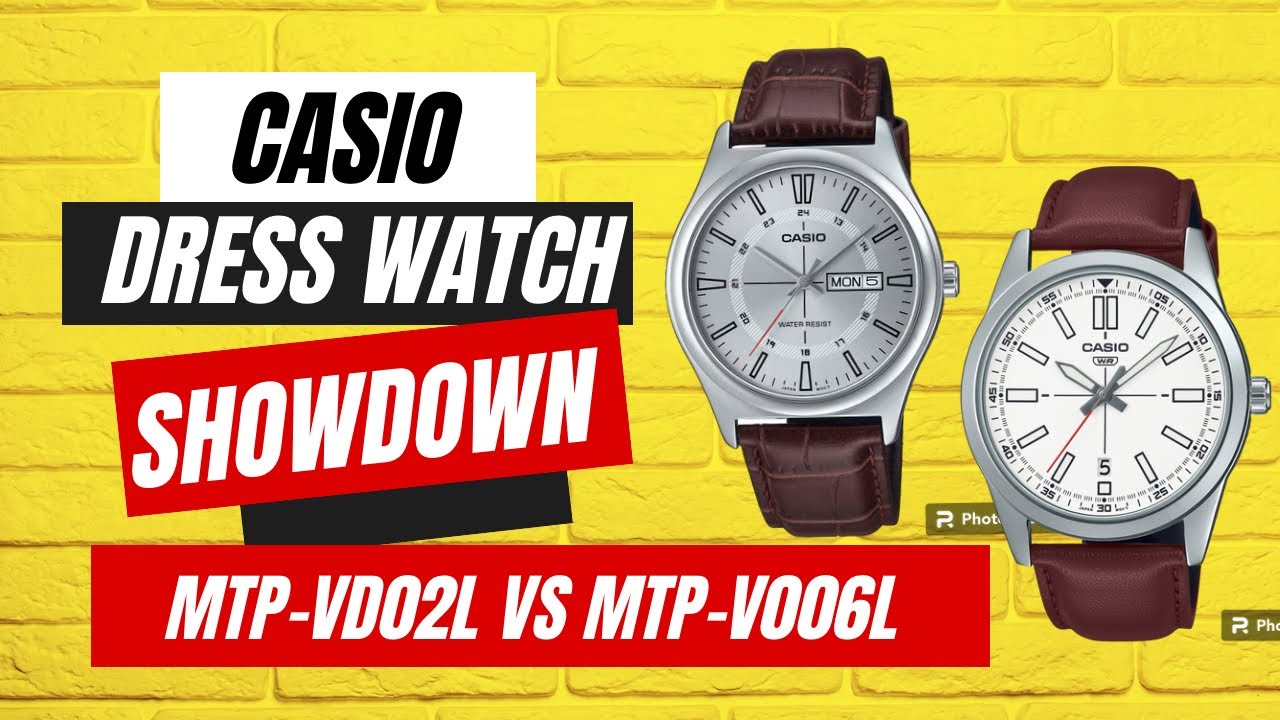 Casio MTP-VD02L and MTP-V006L: A Comparison #mtpvd02 #mtpv006