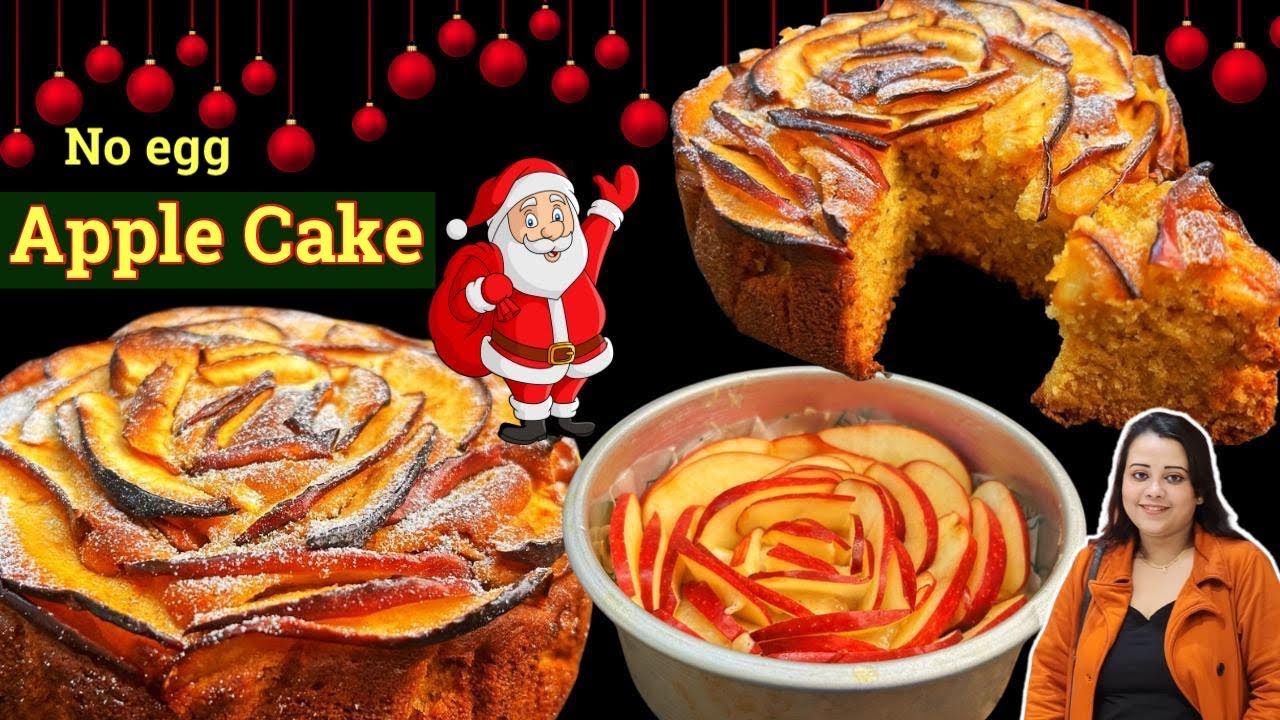 यह बेकरी जैसा सबसे नरम Apple Cake सबका दिल जीत लेगा|| Christmas Special Cake Recipe#christmascake 
