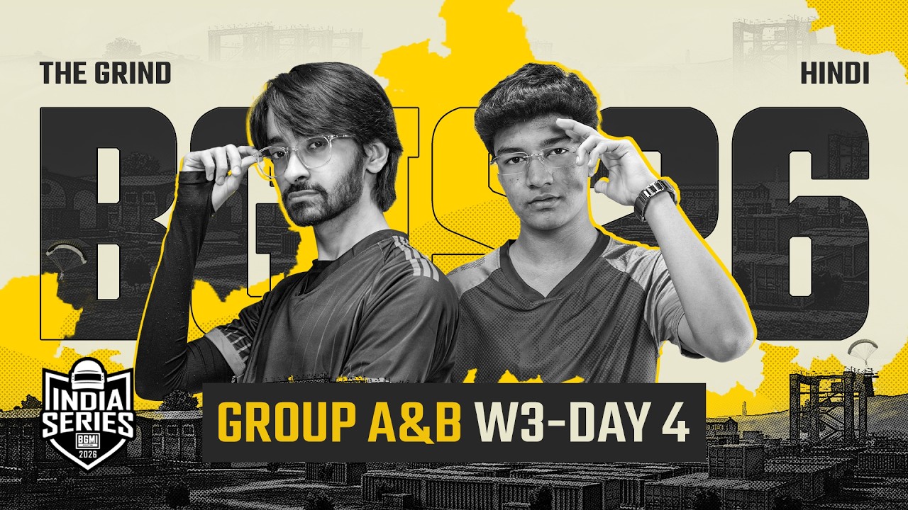 [Hindi] BGIS 2026 THE GRIND | Week 3 | Day 4
