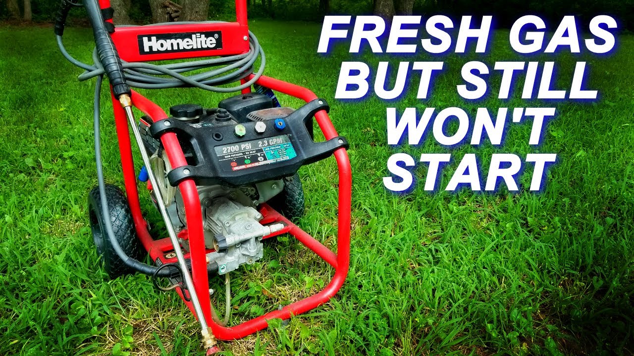 Don't let this happen to your Pressure washer.