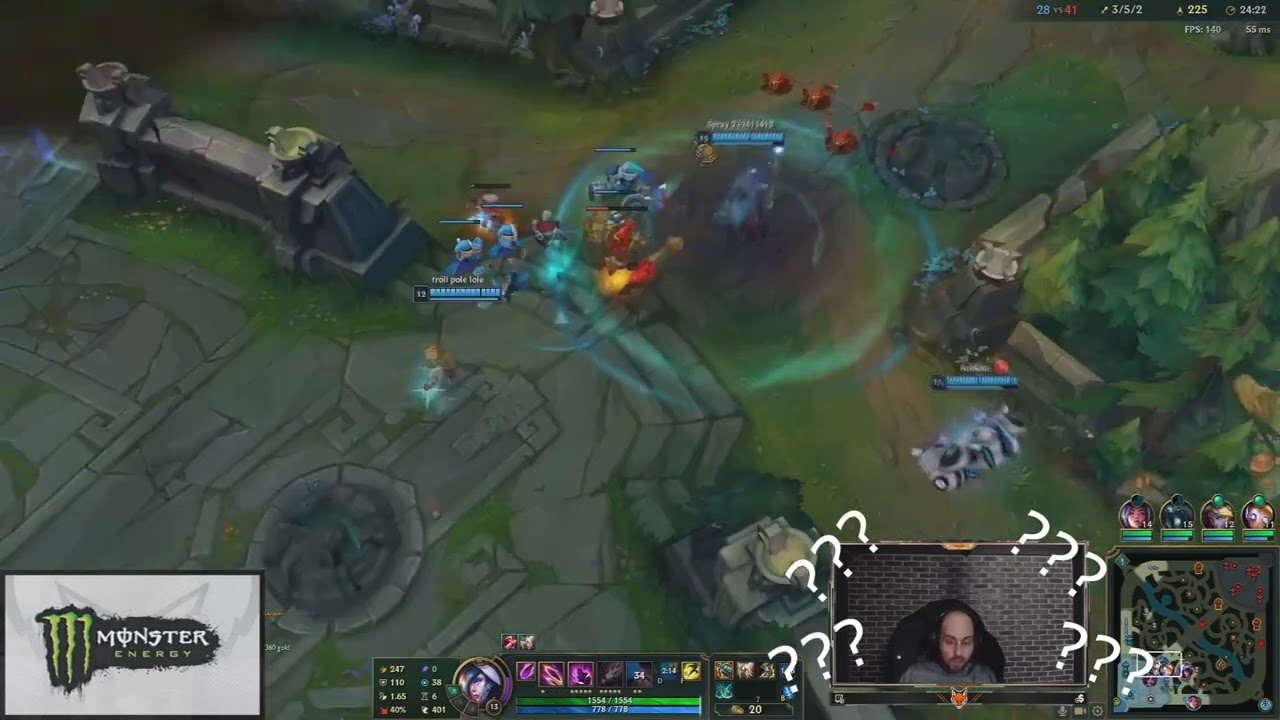 Forgiven loses it in solo queue