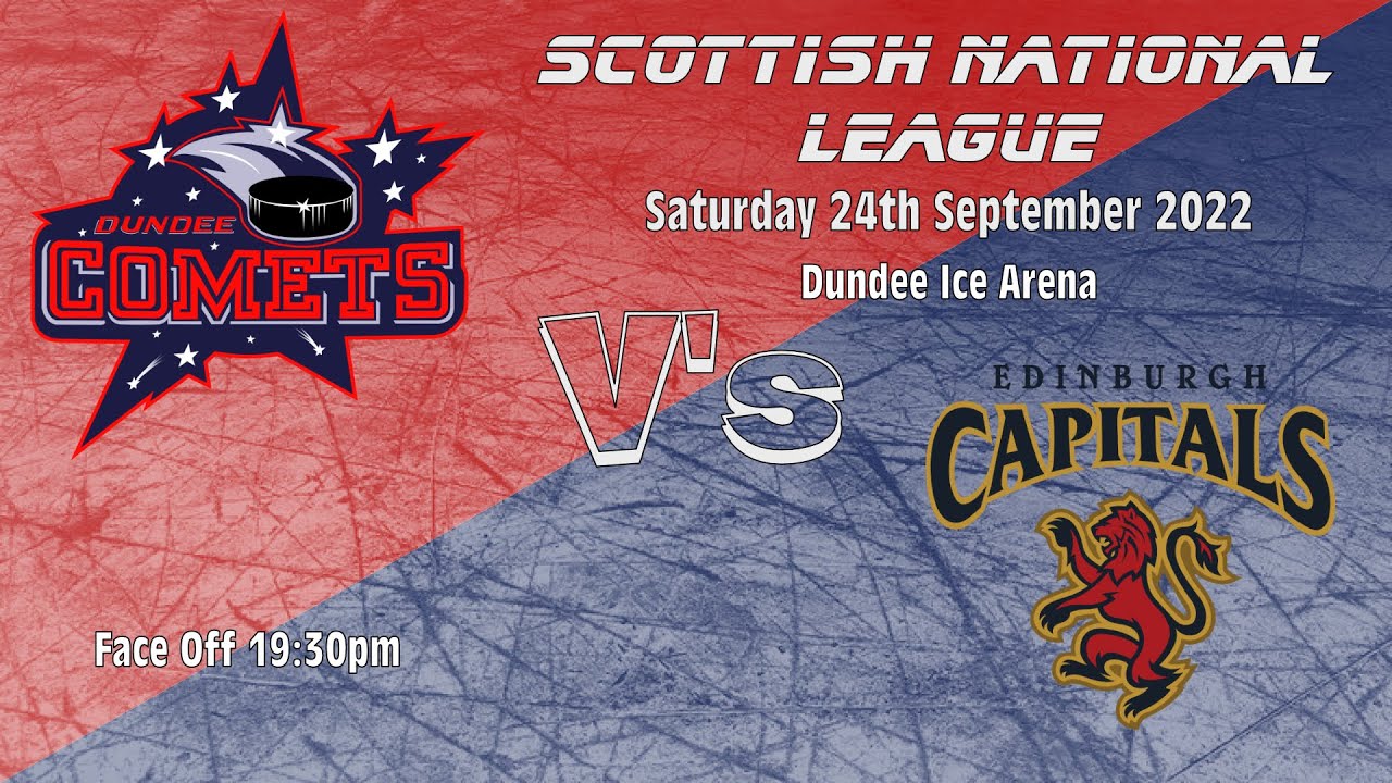 GOAL REEL - Dundee Comets v Edinburgh Capitals  - 24 Sept 2022