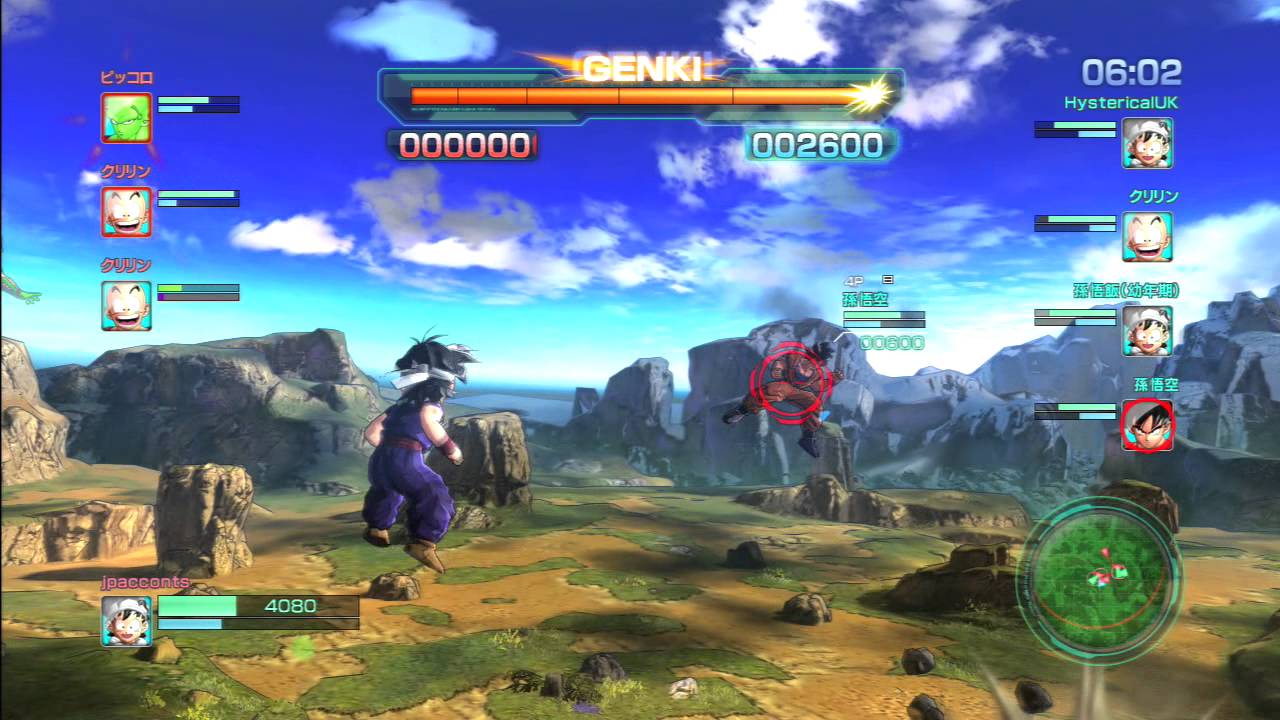Dragon Ball Z: Battle of Z Online Team Battle Demo Me Vs. HystericalGameZ