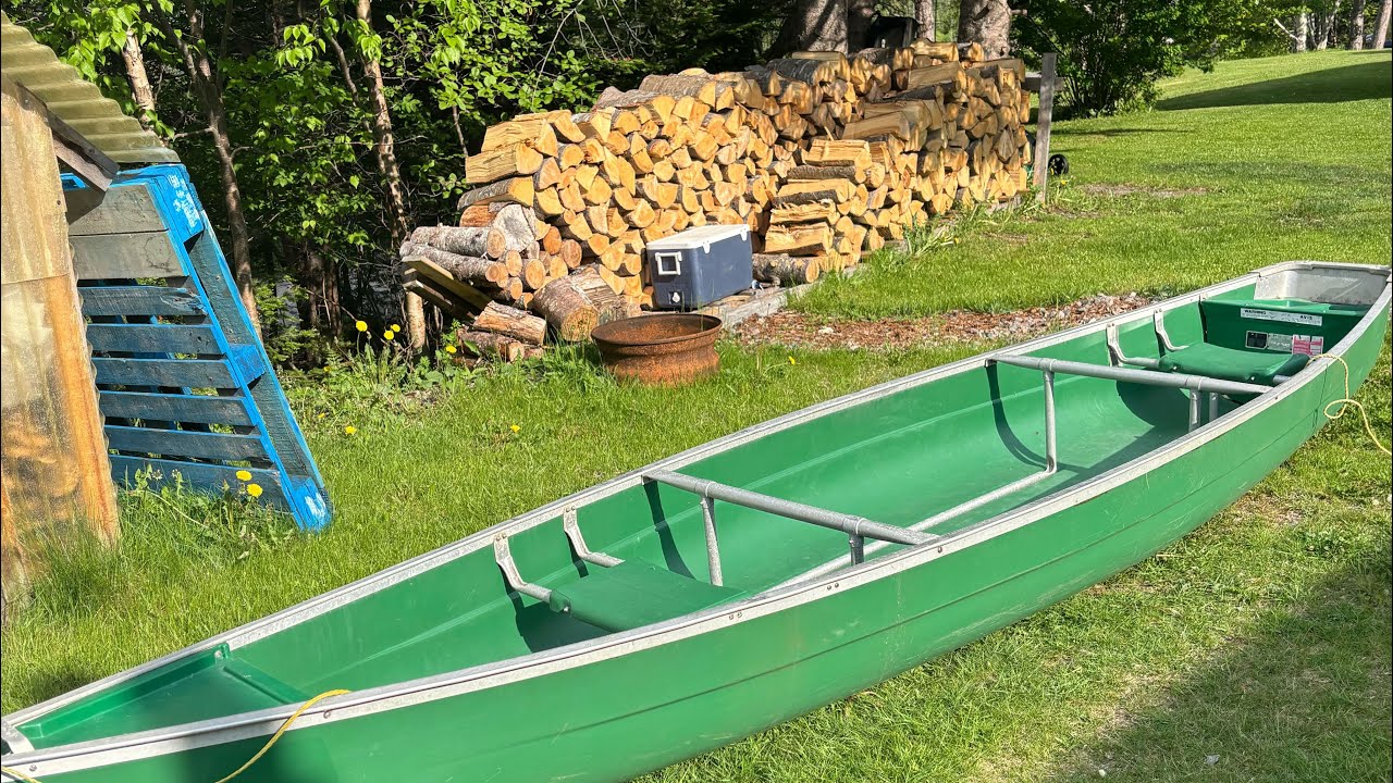 New scanoe first try with good buddy Chris more adventures to come