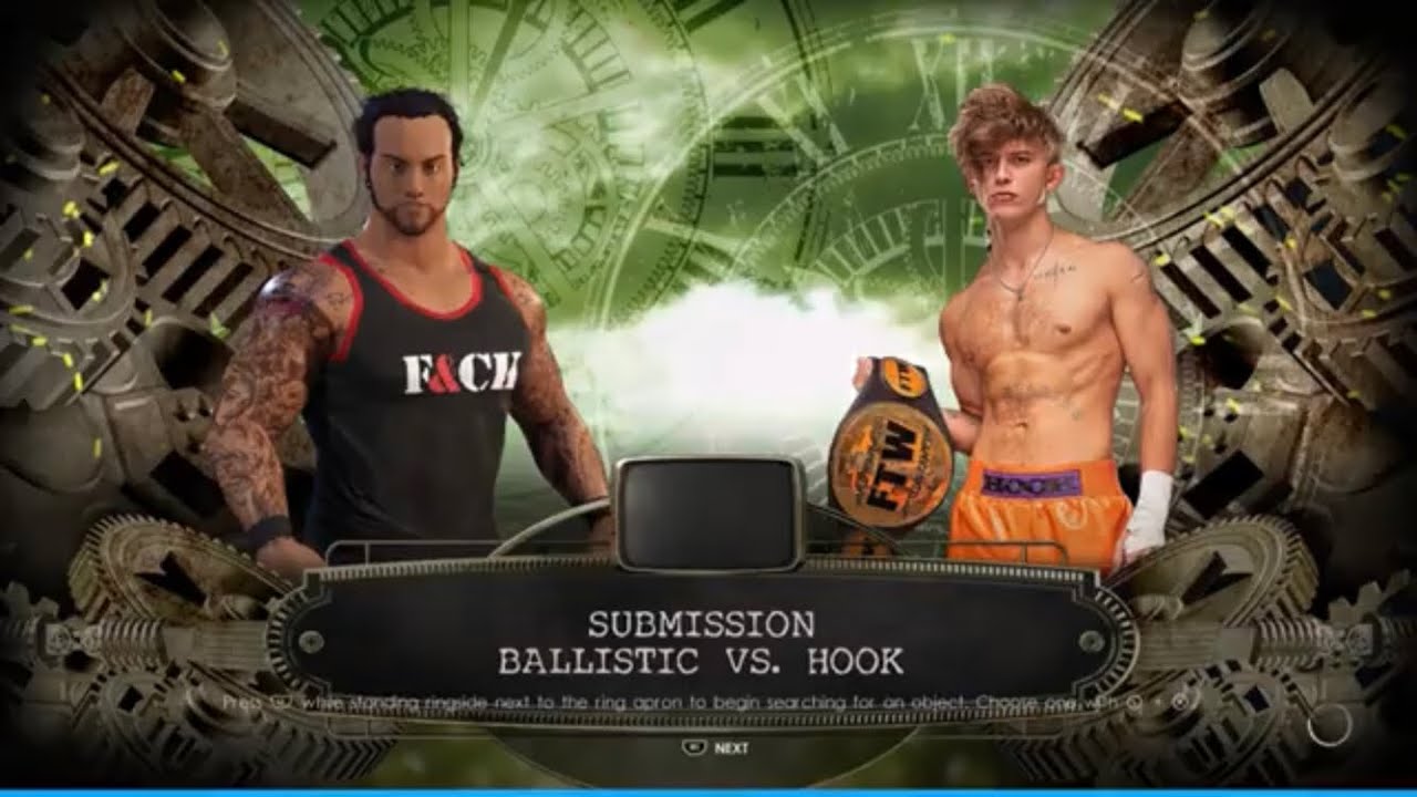 WWE2K22 AEW FULL GEAR 2022-11-19 Ballistic vs Hook