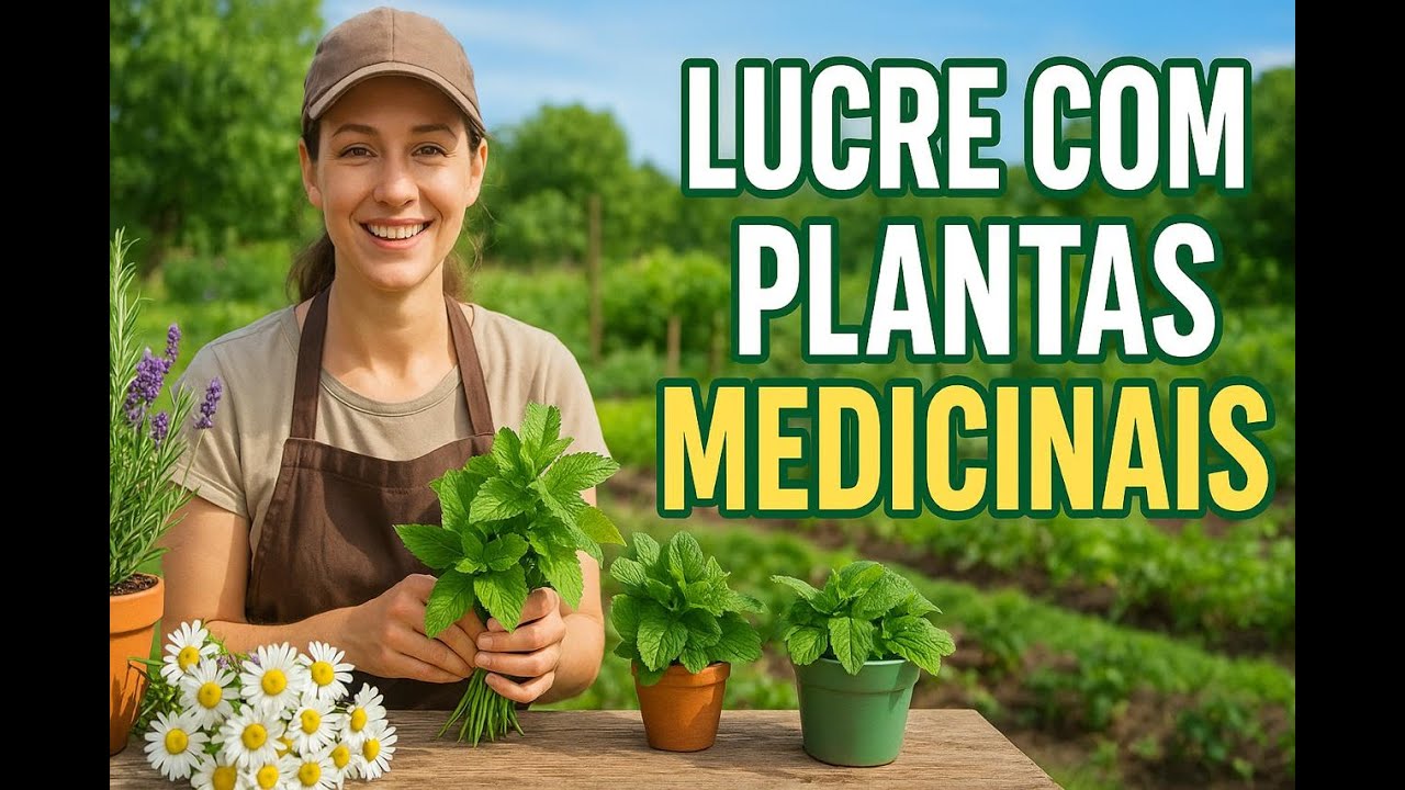 LUCRE COM PLANTAS MEDICINAIS | Cultivo e Negócio Passo a Passo