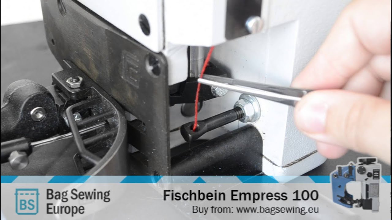 Threading the Fischbein Empress 100 looper thread