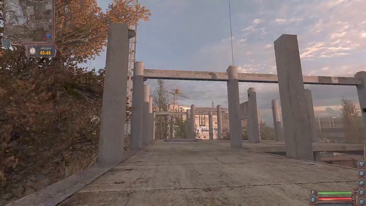 S.T.A.L.K.E.R.  Lost Alpha 1.4005 - 1.4007. Мет. фабрика тайник с оружием  Снайперский АК