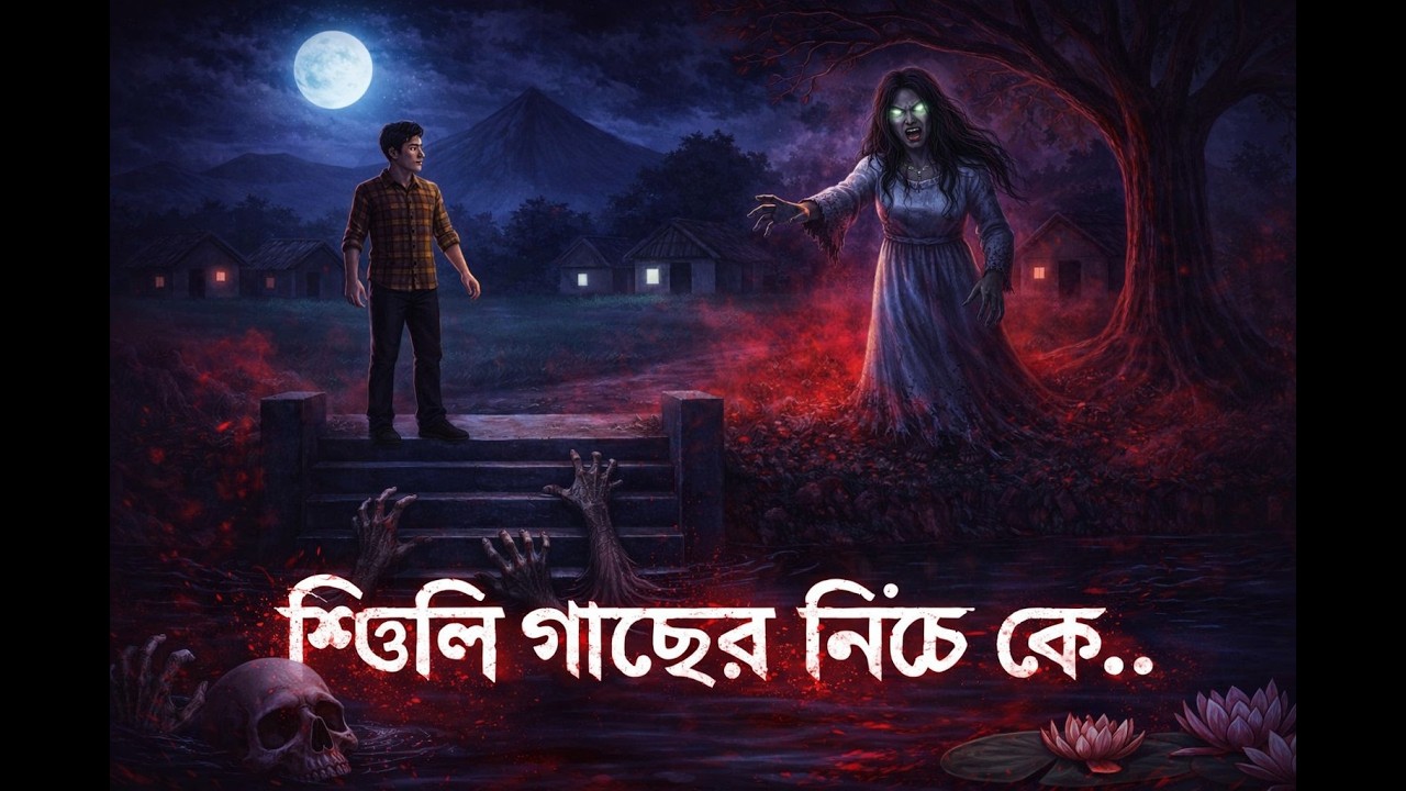 শিউলি গাছের নিচে আজও সে কাঁদে”
