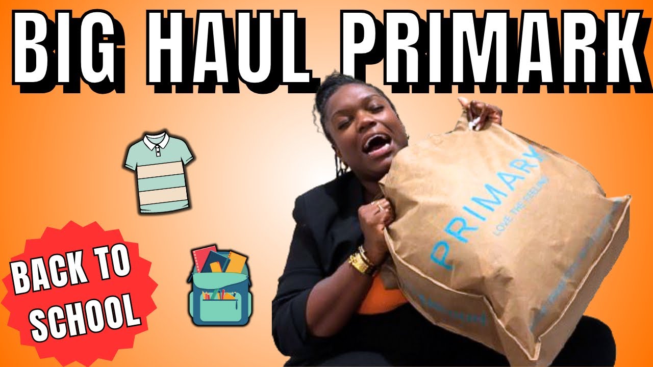BIG Haul rentrée scolaire 2025 🎒 | Primark + Leclerc vêtements enfants