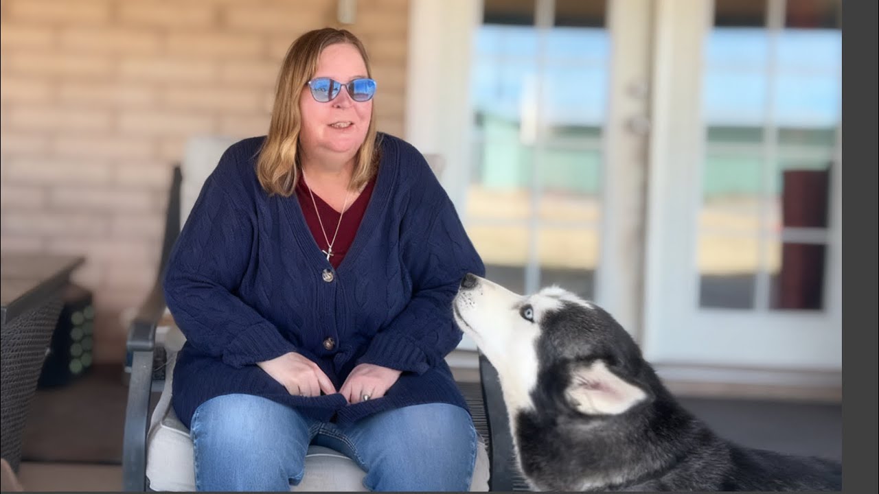 Husky Blowout Day | Deshedding My Vocal Husky at Home.