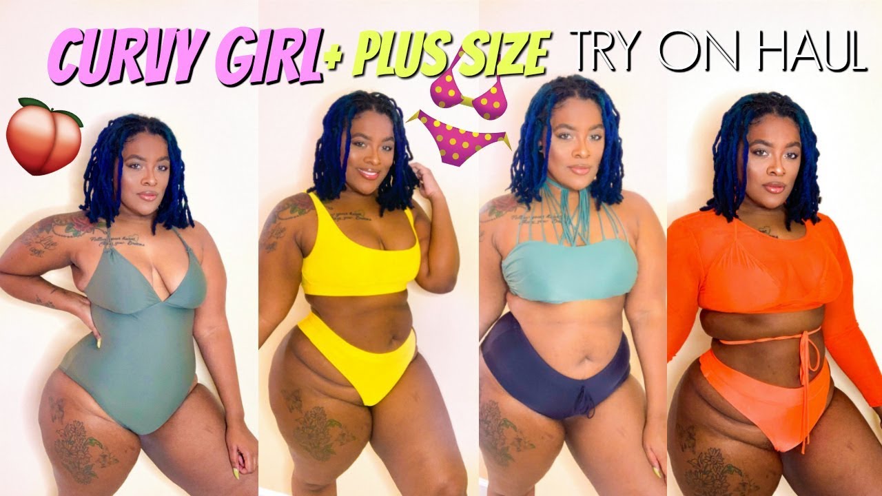 CURVY GIRL + PLUS SIZE SWIMWEAR TRY ON HAUL