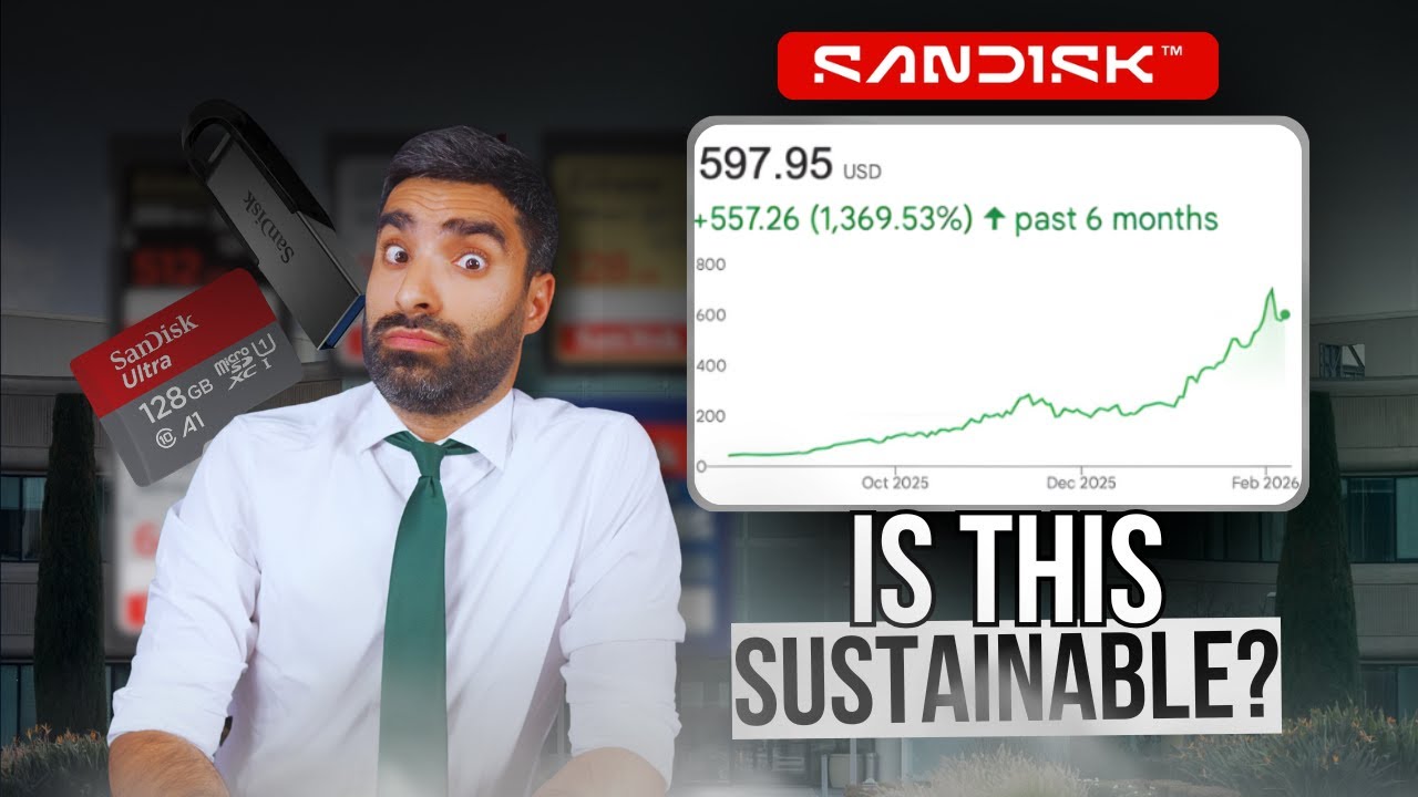 Подробный анализ: как Sandisk стала самой популярной акцией в индексе S&P 500.