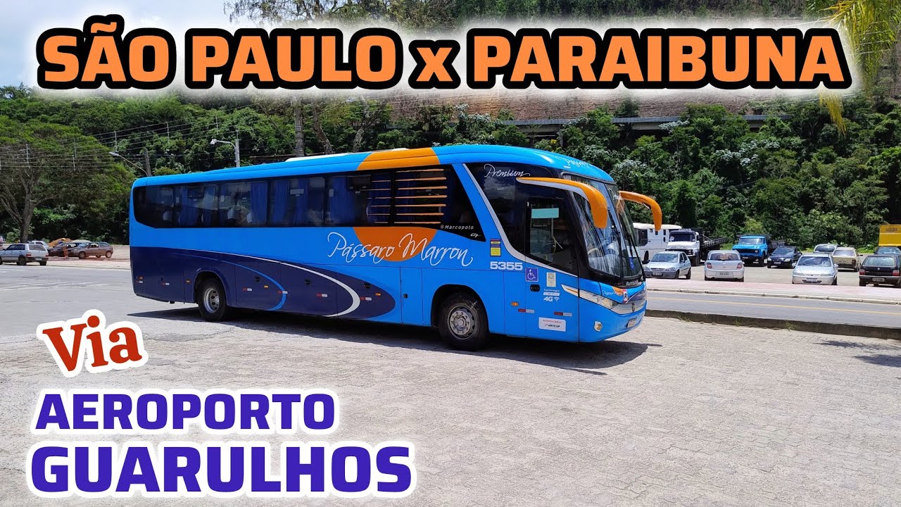 VIAÇÃO PÁSSARO MARROM # São Paulo x Paraibuna via Aeroporto de Guarulhos #viagem