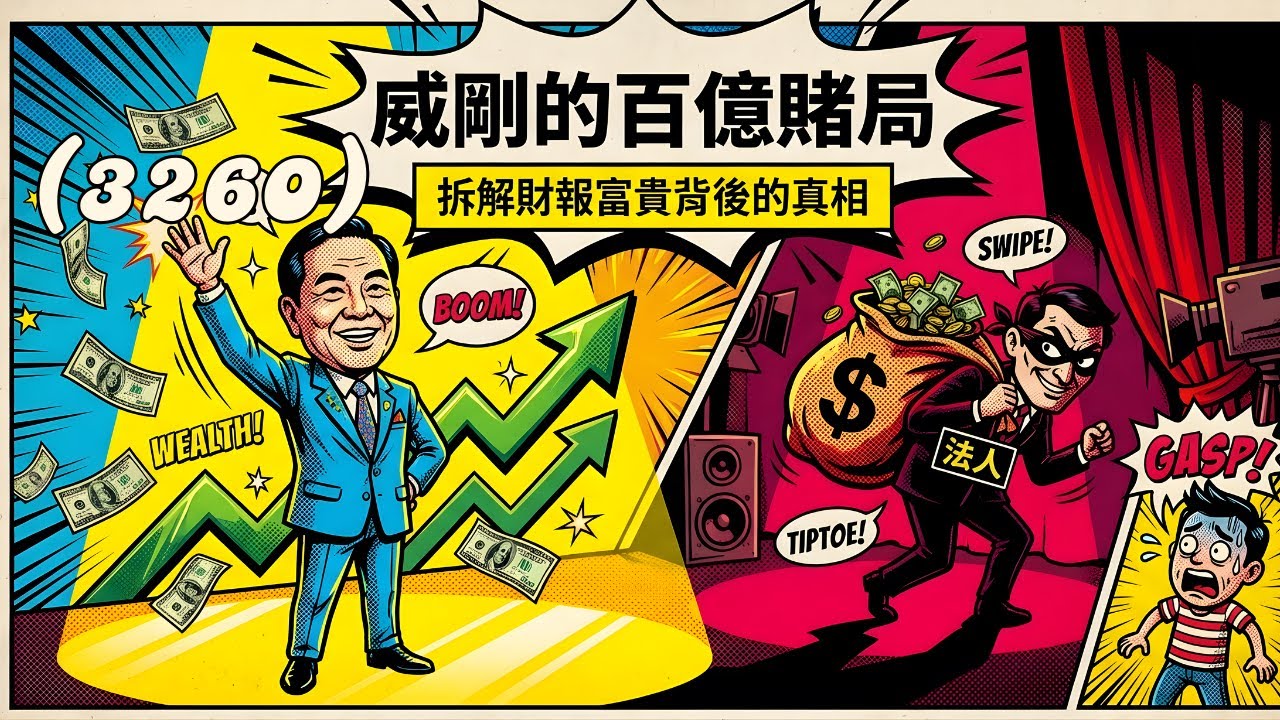 威剛 (3260) 百億獲利太瘋狂，法人為何急著提分手？拆解EPS背後的致命警訊！教你用『法人的眼睛』避開奪命陷阱｜#錢流感會客室 Ep#06 2026