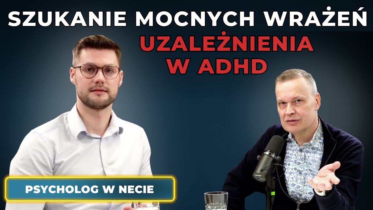 Uzależnienia w ADHD — szukanie intensywnych wrażeń przez osoby z ADHD ‼️