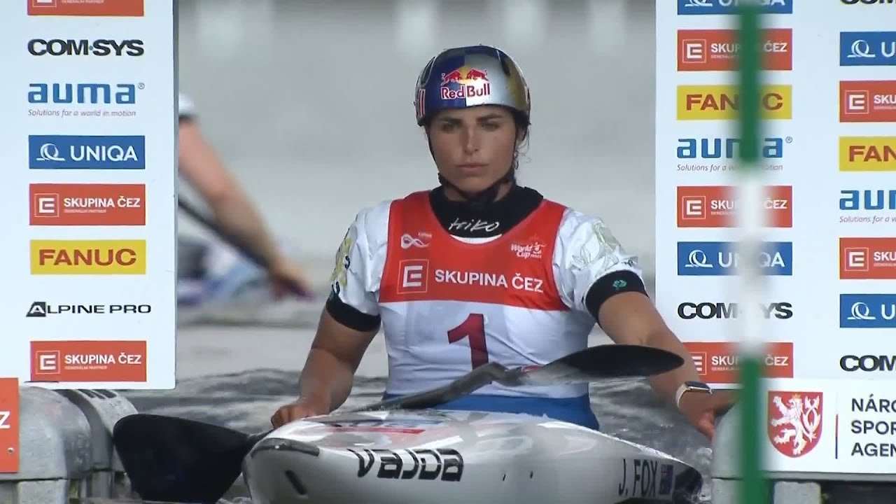 Jessica Fox, Australia, Kayak Slalom Final / 2024 ICF Canoe Slalom World Cup Prague Czechia