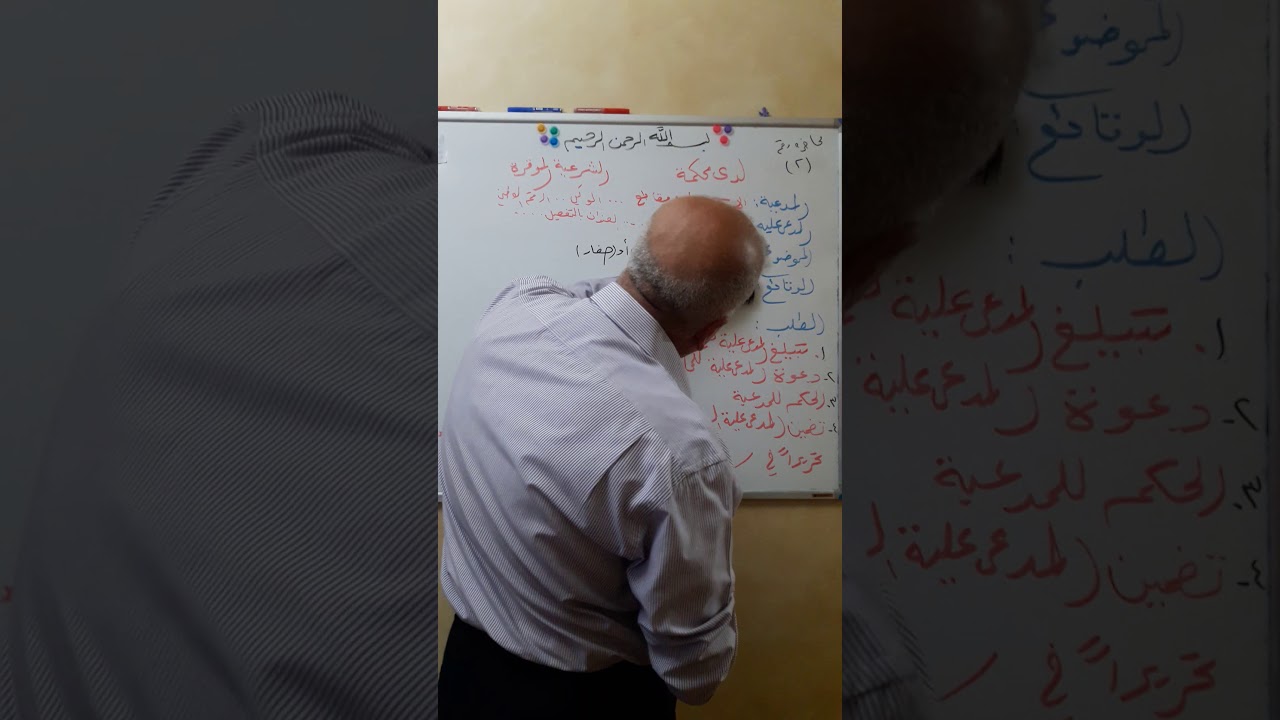 محاضره رقم (2) لائحة دعوى نفقة صغير أو صغار..كتابة لائحة الدعوى وتفصيلاتها.والاختصاص المكاني..