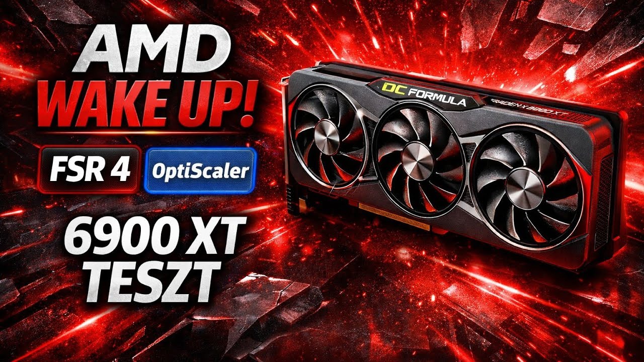 AMD Radeon RX 6900 XT OC Formula Full Teszt - AMD Wake Up! | FSR 4 | OptiScaler