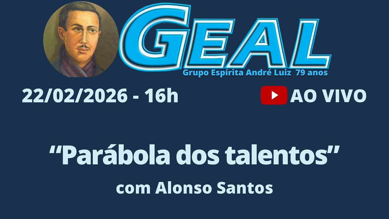 Palestrante: Alonso Santos - 22/02/2026 - 16h