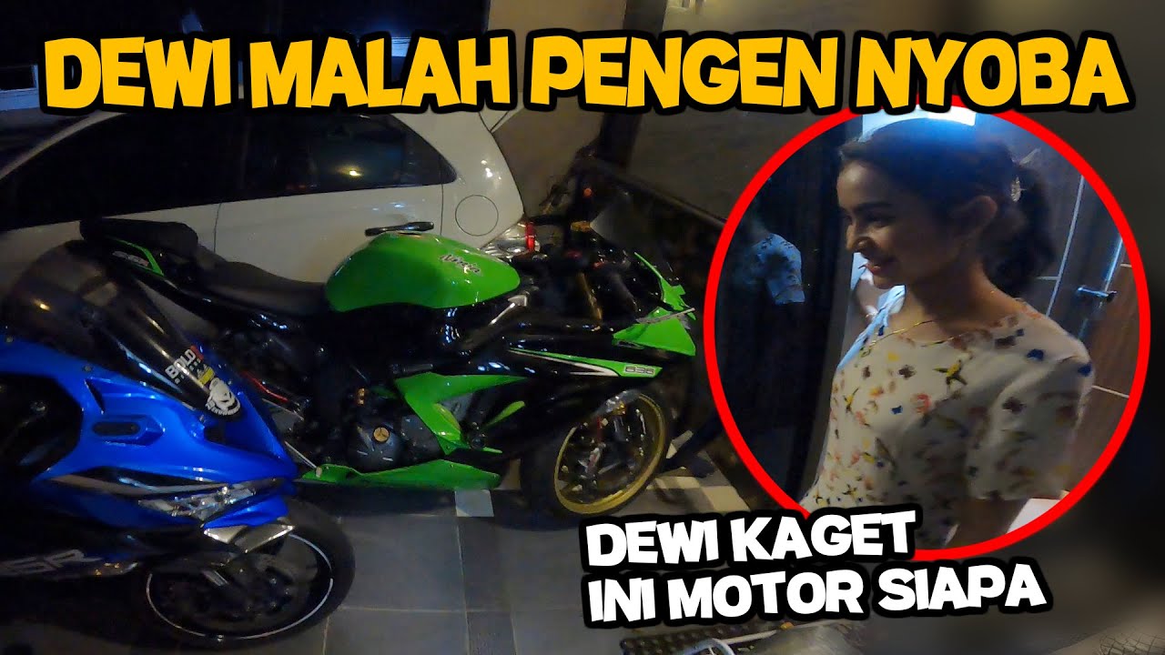 CHERY NGANTER AKANG MV KE RUMAH NYA, JALAN CURAM GELAP LICIN!! PELORD NGINEP DEWI MALAH PENGEN NYOBA