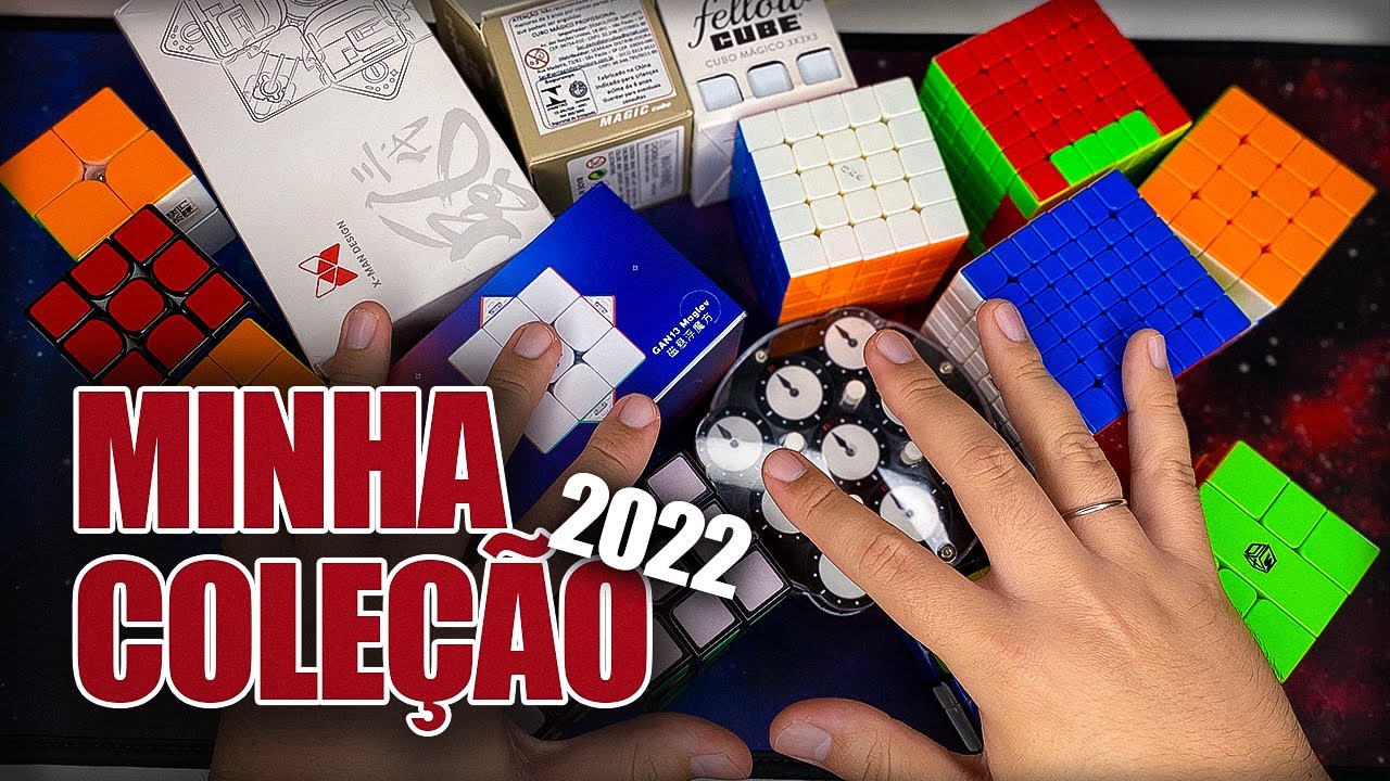 MINHA COLEÇÃO DE CUBOS MÁGICOS EM 2022
