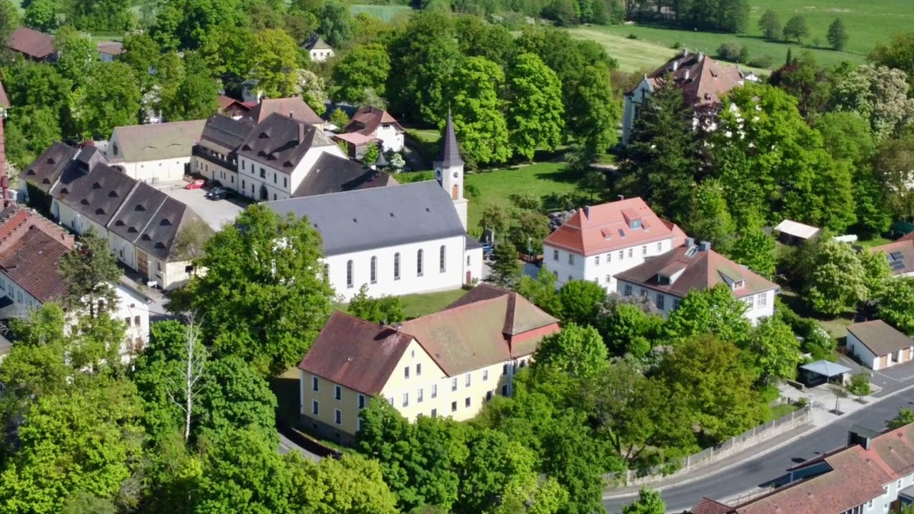 Friedenfels von oben