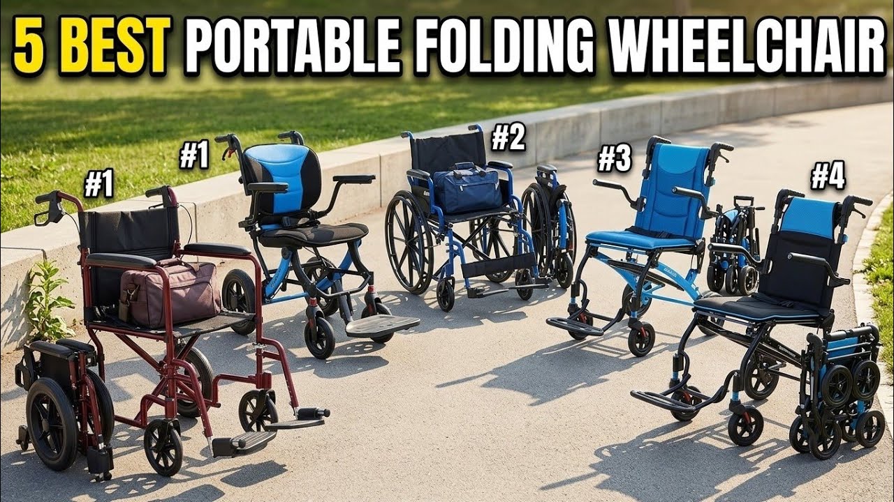 ✅Best Portable Folding Wheelchair: Top 5 Picks for 2026