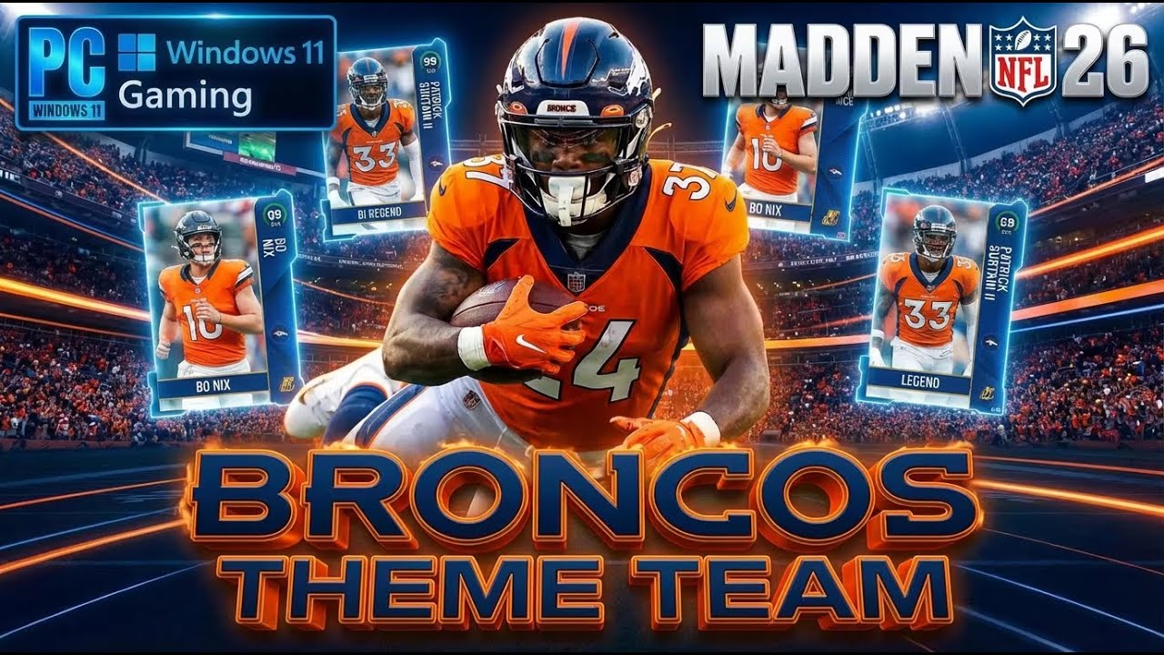 BIG OFFENSIVE UPGRADES! | Broncos Theme Team PC | S1E3