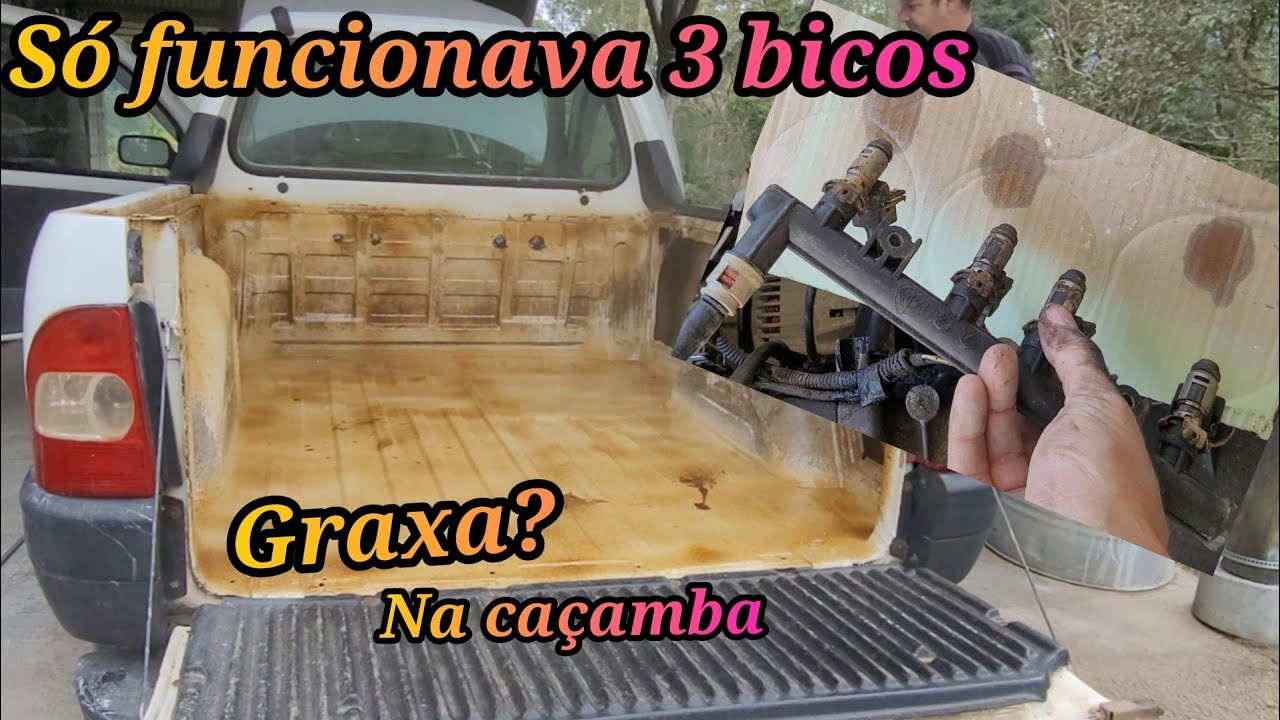 Strada pifando? Limpeza de bico injetor com aparelho caseiro que ganhei de um inscrito 