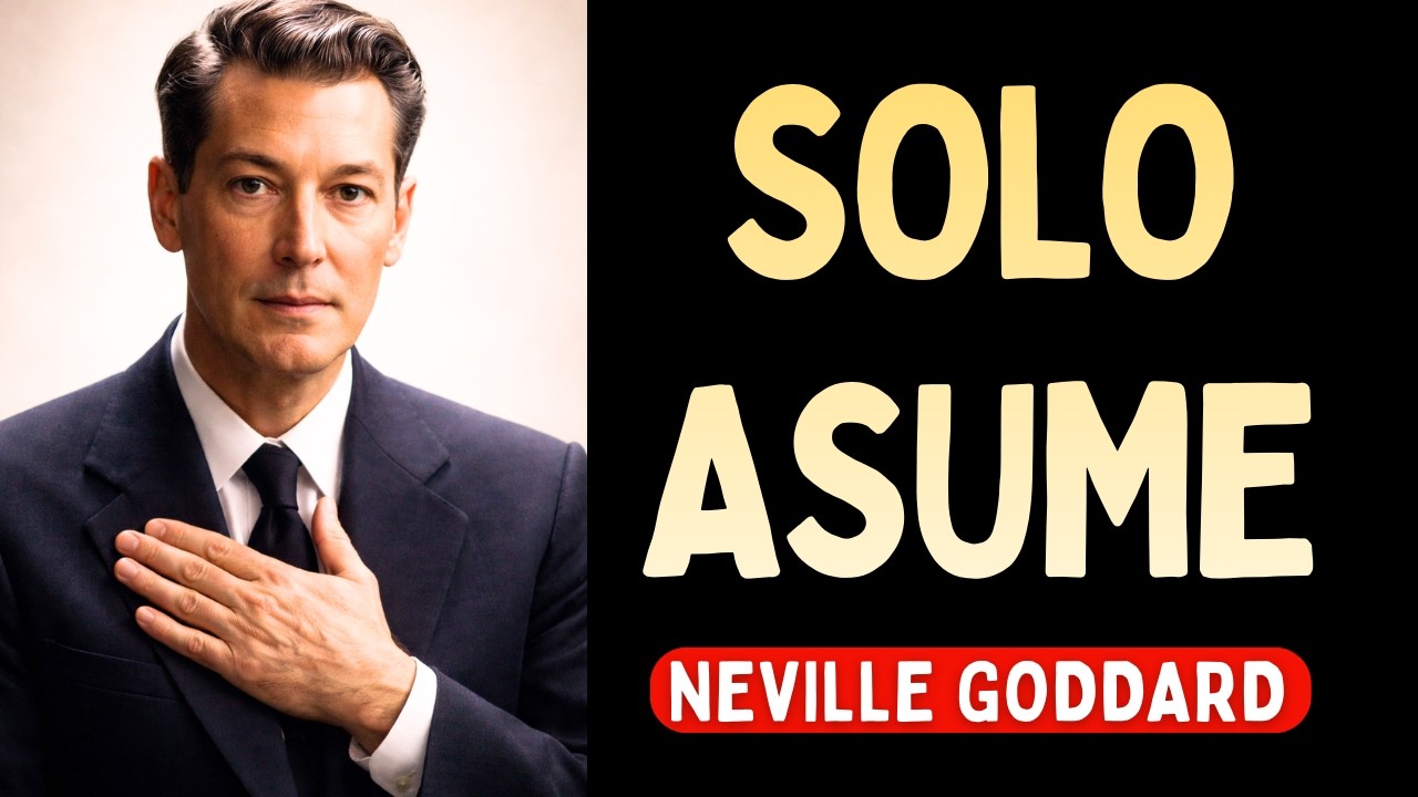 Deja de intentar sentir — simplemente asume y sigue adelante | Neville Goddard|Ley de la Suposición!