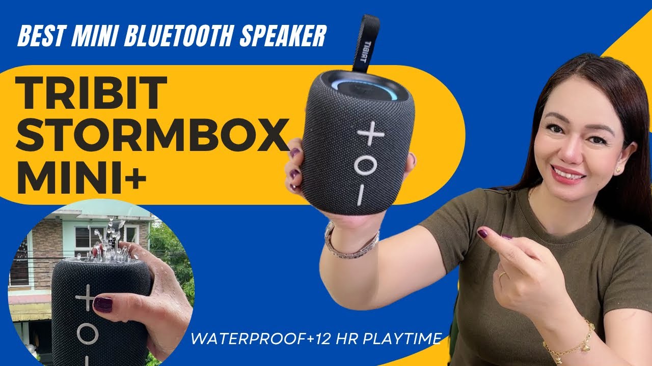 KAHIT MALUBOG SA TUBIG!/Legit na Afoordable pero Quality Mini Speaker/TRIBIT STORMBOX MINI+